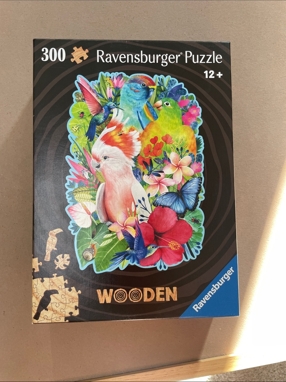 Ravensburger wood Bird Puzzle 300 pieces
